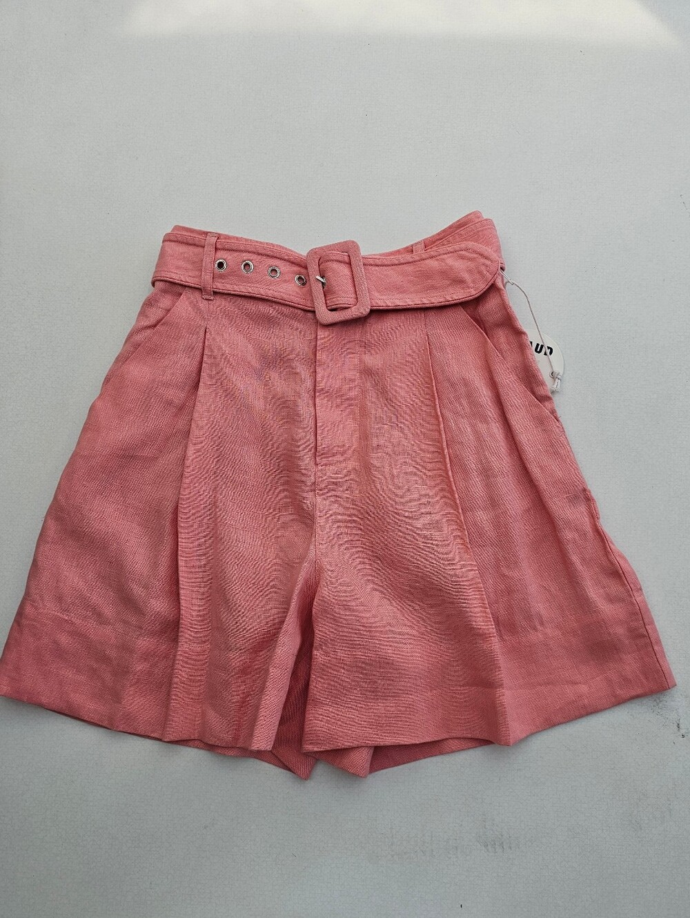 Staud Eris Linen Shorts